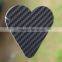 2016 wholesale Carbon fiber Car logo Keychain