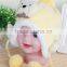 baby ear protection plush hats/cute animal shape baby plush hats/custom baby hat