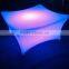 LED square cube acrylic led bar table Led glowing furniture LED party table/led lights