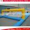 High quality inflatable water park equipment, inflatable volleyball arena, inflatable water volleyball court
