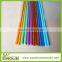 Eco-friendly Colorful Varnished Painted Wooden Broom Handle