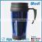 best promotion travel mug double wall plastic CM411
