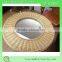 Wholesale Round Romantic Home Decoration Wicker Mirror Quality Choice