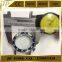 customer size OEM CNC polished stainless steel watch case 316L rotating bezel 5 ATM water resistant