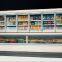upright glass door freezer for frozen food