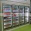 Temper Glass Door Freezer Display Cold Room for Meat