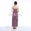 Guangzhou factory Ladies western dress designs sexy maxi for summer beach