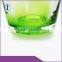 home decoration wedding decor green bottom candle glass jar