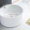 Acrylic Freestanding round bathtub dimensions 135 cm