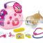 2016 Hualian Toys Pretent Pet House Plush Pet Carrier Accessories