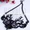 Best selling fashion metal black plated Gothic christmas deer pendant