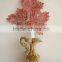 artificial glitter maple branch spray for christmas home decoration