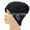 Wholesale winter bluetooth beanie custom bluetooth beanie hat cap Headphone Wireless headphones