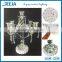 15cm LED centerpiece tall crystal candelabra vase wedding decoration RGB base light