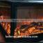 3 sided led electric fireplace insert heater