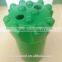 R38 64mm 70mm Button Bit / T38 Retrac Button bit with Drop Center for Underground Construction