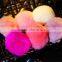 Fur Talk Wholesale Colorful Rex Rabbit Fur Pom Pom Ball