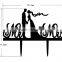 Romantic Wedding Bride and Groom Cake Topper Mr &Mrs Couple Figure Favors Gift