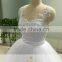 ASAJ-08 Real Pictures Sequins Appliques Sweetheart Ball Gown Backless Wedding Dresses with Bow Knot