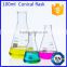 chemistry use glass flask erlenmeyer bottles