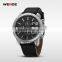 New Design WEIDE Analog Fashion Watch Observar Water Resistant Leather Strap sports smartwatches
