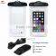 Luckiplus Travel Sport Swimming Phone Bag Waterproof, Snowproof, Dirtproof Case Bag for Phone Yellow