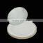 Calcium fluoride glass lens for red dot sight
