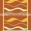 Non Slip Comfy Fireproof Printed Stair Carpet