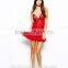 Lace Slip Nightdress in Sexy Red