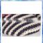 knit stripe washable indoor slipper winter knitted slippers