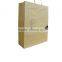 Top grade paper advertising shopping bag brand name