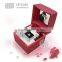 elegant custom video player, romantic ring box