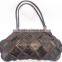 antique color leather bag vintage totally handmade crafts top quality factory price