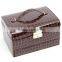 Branded Newest Leather Red Jewelry Box