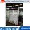 supermarket showcase refrigerators vertical refrigerated showcase two door beverage coolers