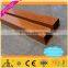 Wow!Triangle,rectangular aluminium hollow section/anodized black, anodized silver, mill finish, wooden grain aluminum alloy pipe