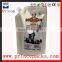 Wholesale custom wine spout pouch and liquid stand up pouch with spout