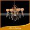 Contemporary Top Sale Big Size 6 Lights Crystal Lantern Chandelier With Longan Drops