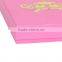 pink cardboard custom necklace packaging box