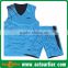 100% polyester custom double mesh wholesale reversible basketball jerseys / uniform