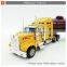 Custom miniature metal toy diecast container truck
