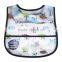 custom print baby bibs ,peva bibs , plastic bibs