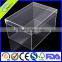 Stackable plastic acrylic gift box pc clear lid