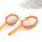 Cute shape 2-Piece Stainless Steel Strainer With Plastic Handle