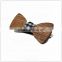 Fashionable Wooden Bow Tie for Suit Neck