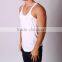 Daijun OEM white cotton blank gym mens stringer singlet wholesale