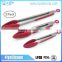 Silicone head stainless steel handle,Silicone Material and Tongs Utensils Type Silicone Tastry Tong