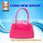 E clutch bag woman cometic clear girls plastic lunch bags bag