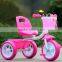 Plastic pedal children tricycle, Kids 3 wheeler pedal car, Kids Trike