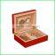 Luxury Spanish Cedar Wooden Cigar Box Humidor Cabinet with Hygrometer